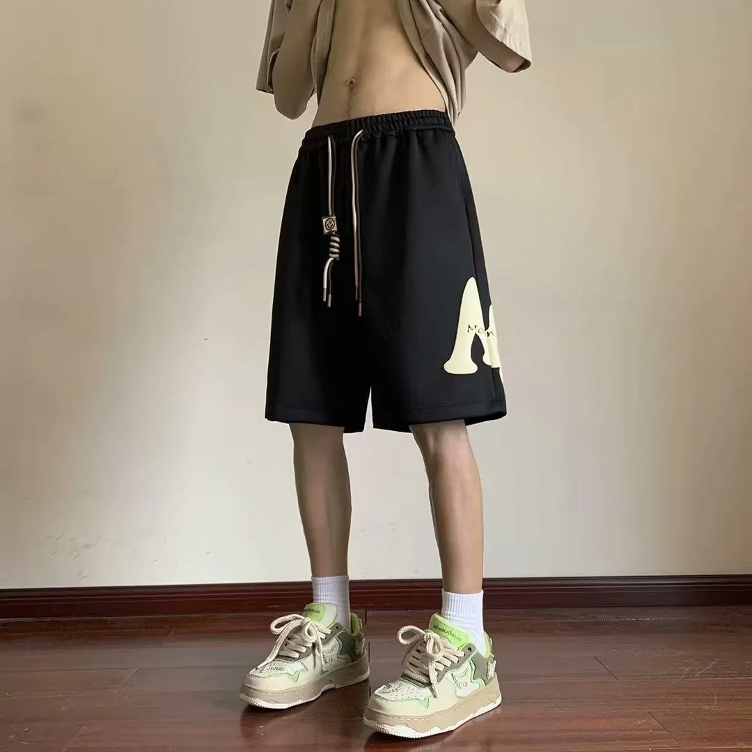 Casual Drawstring Sports Shorts