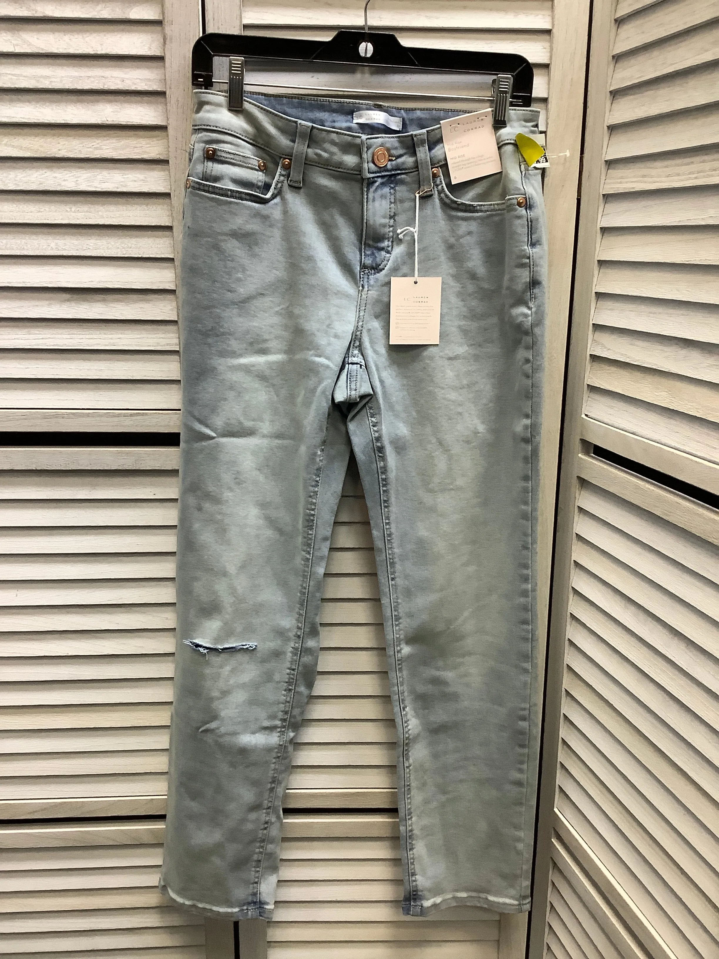 Jeans Boyfriend By Lc Lauren Conrad In Blue Denim, Size: 6